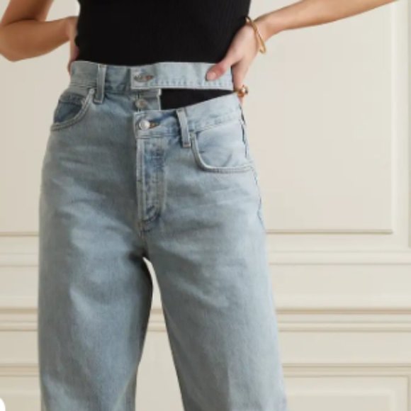 Agolde Jeans - Broken Waistband cutout high-rise - Picture 1 of 2